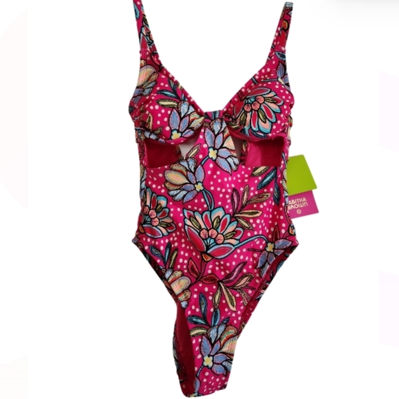 TABITHA BROWN TARGET COLLABORATION ONE PIECE SWIMSUIT SZ XS - Picture 3 of 7